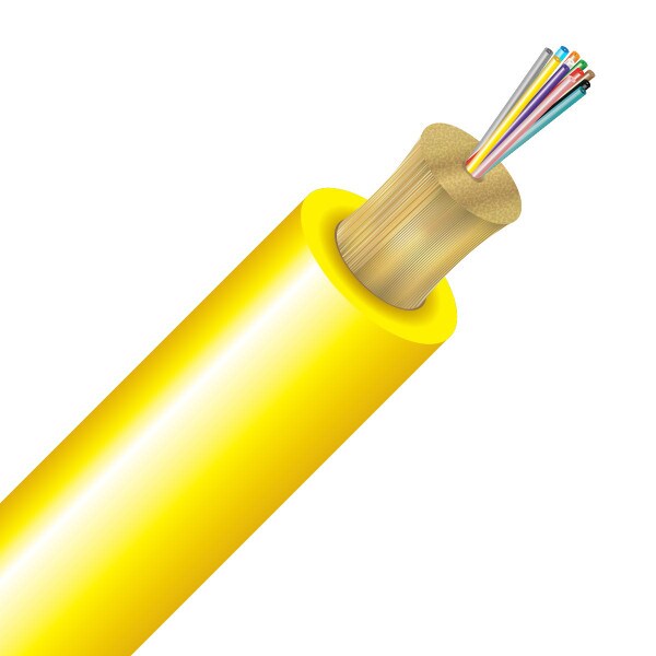 SSF™ 12 Strand OS2 Micro Distribution Riser - Bulk per Ft.